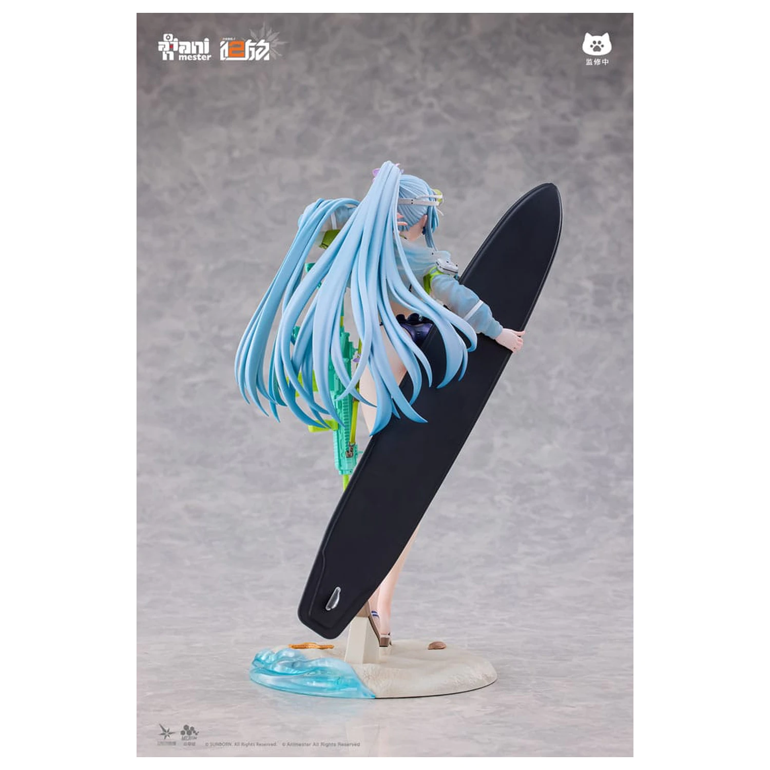 Girls' Frontline 2: Exilium Statue 1/7 HK416 Cerulean Breaker 24 cm product photo