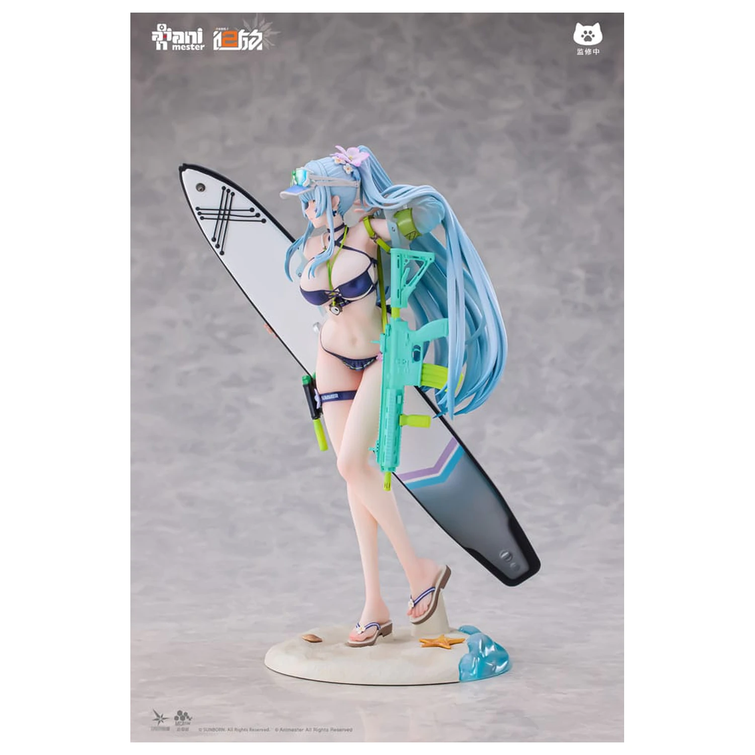 Girls' Frontline 2: Exilium Statue 1/7 HK416 Cerulean Breaker 24 cm product photo