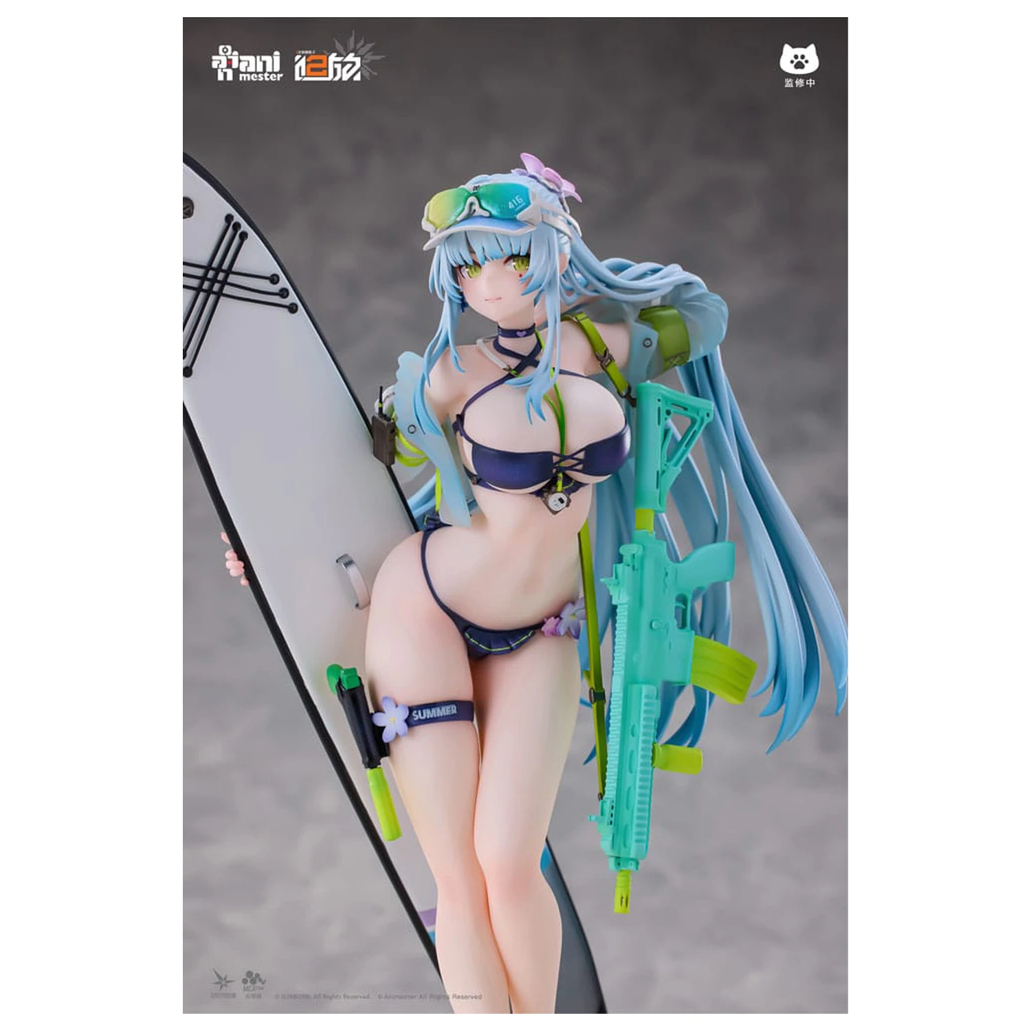 Girls' Frontline 2: Exilium Statue 1/7 HK416 Cerulean Breaker 24 cm product photo