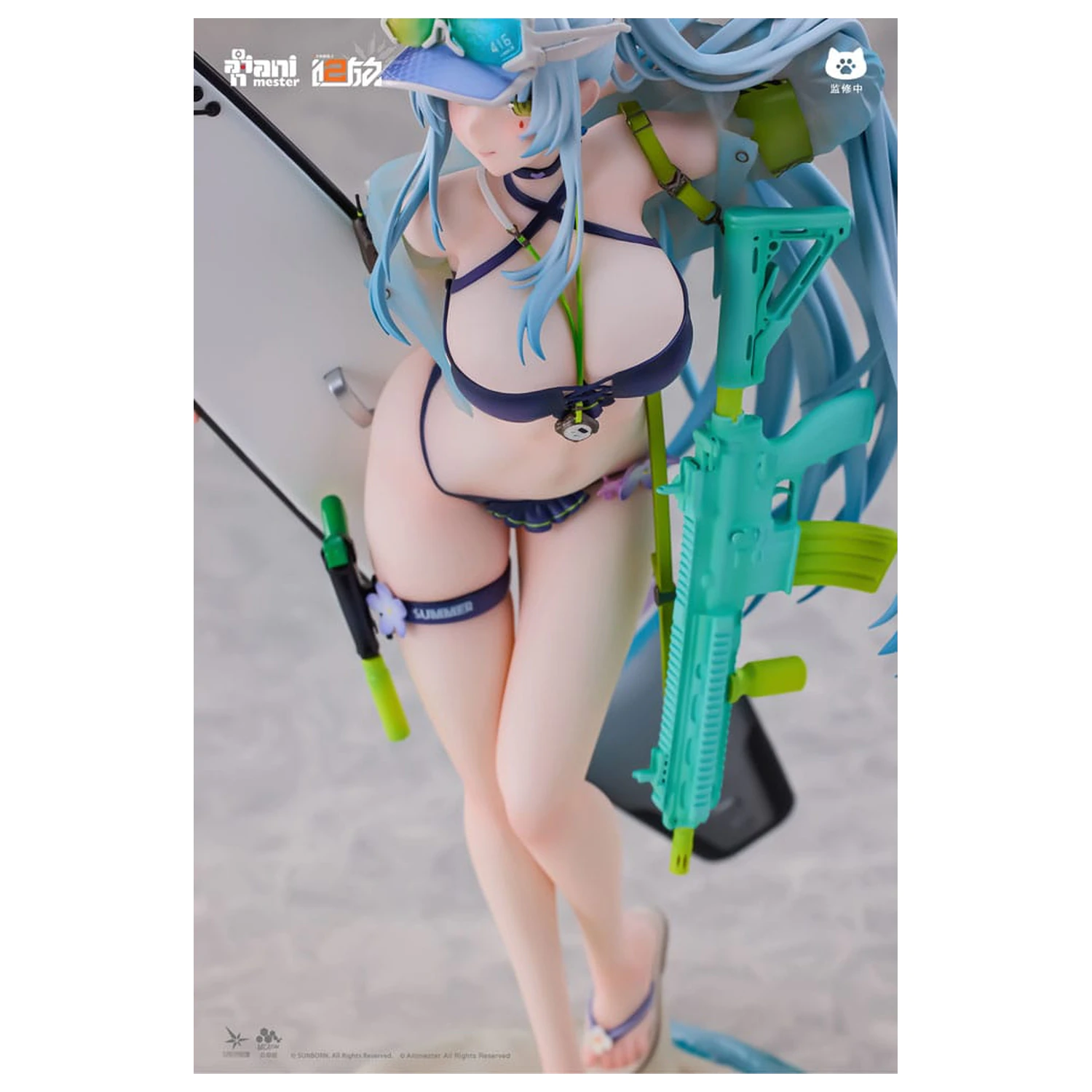 Girls' Frontline 2: Exilium Statue 1/7 HK416 Cerulean Breaker 24 cm product photo