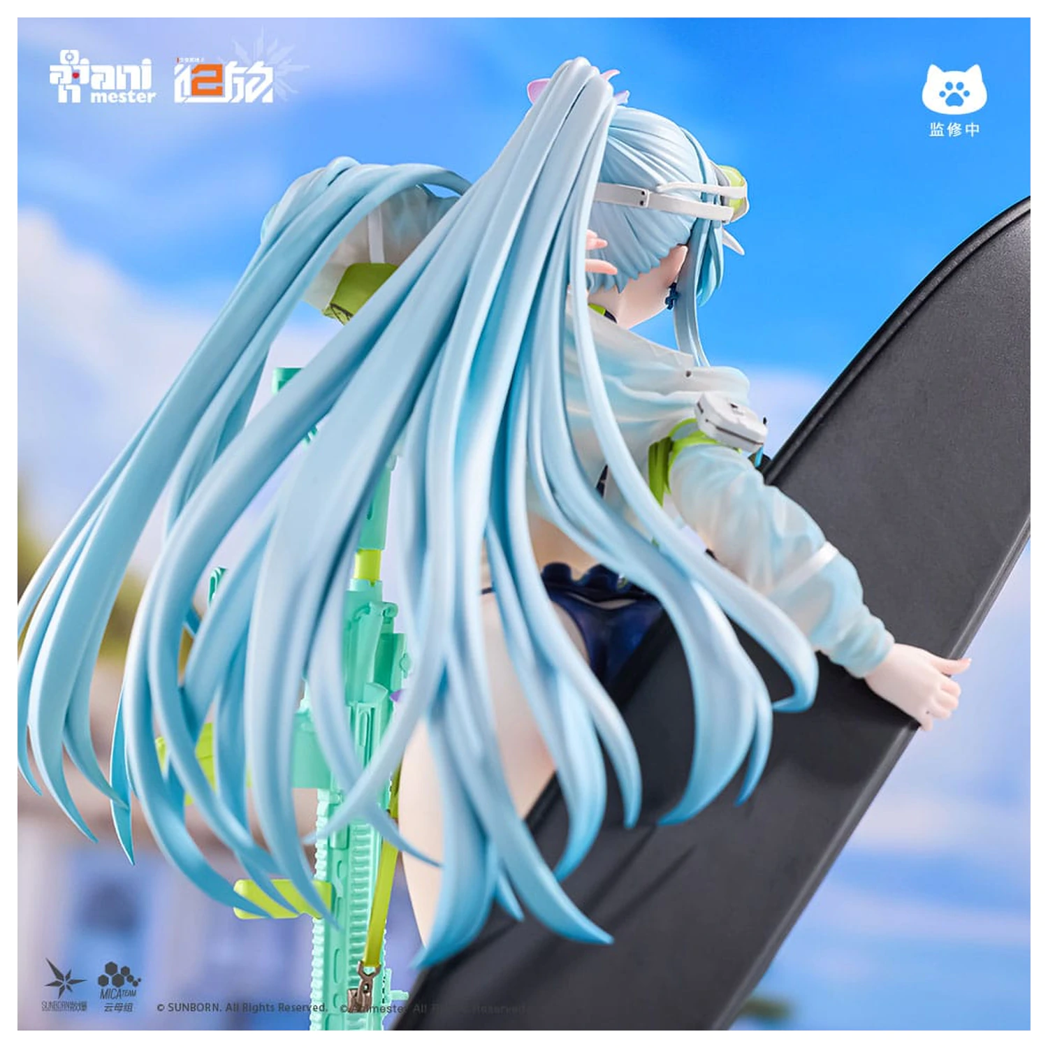 Girls' Frontline 2: Exilium Statue 1/7 HK416 Cerulean Breaker 24 cm product photo