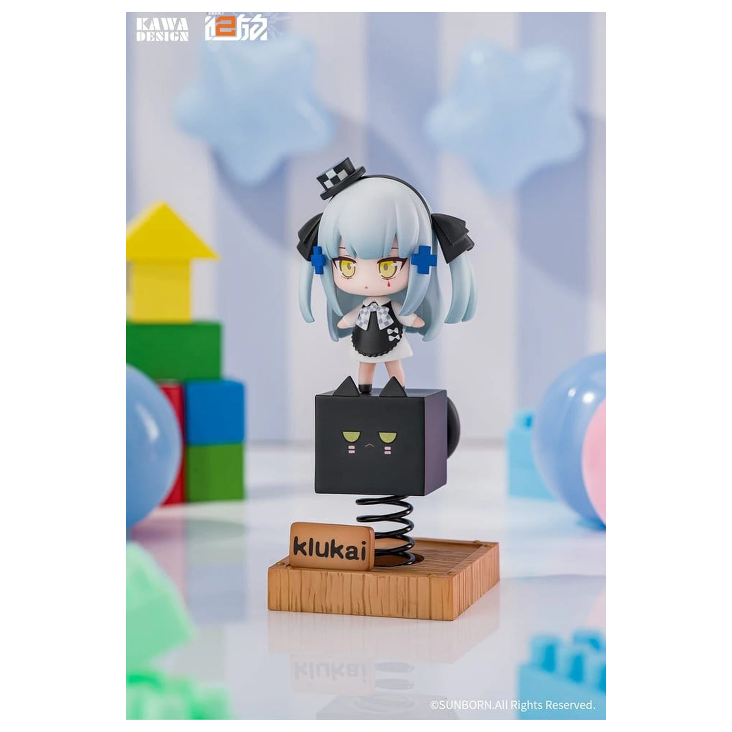 Girls' Frontline 2: Exilium PVC Figure Black Cat Klukai Spring 12 cm product photo