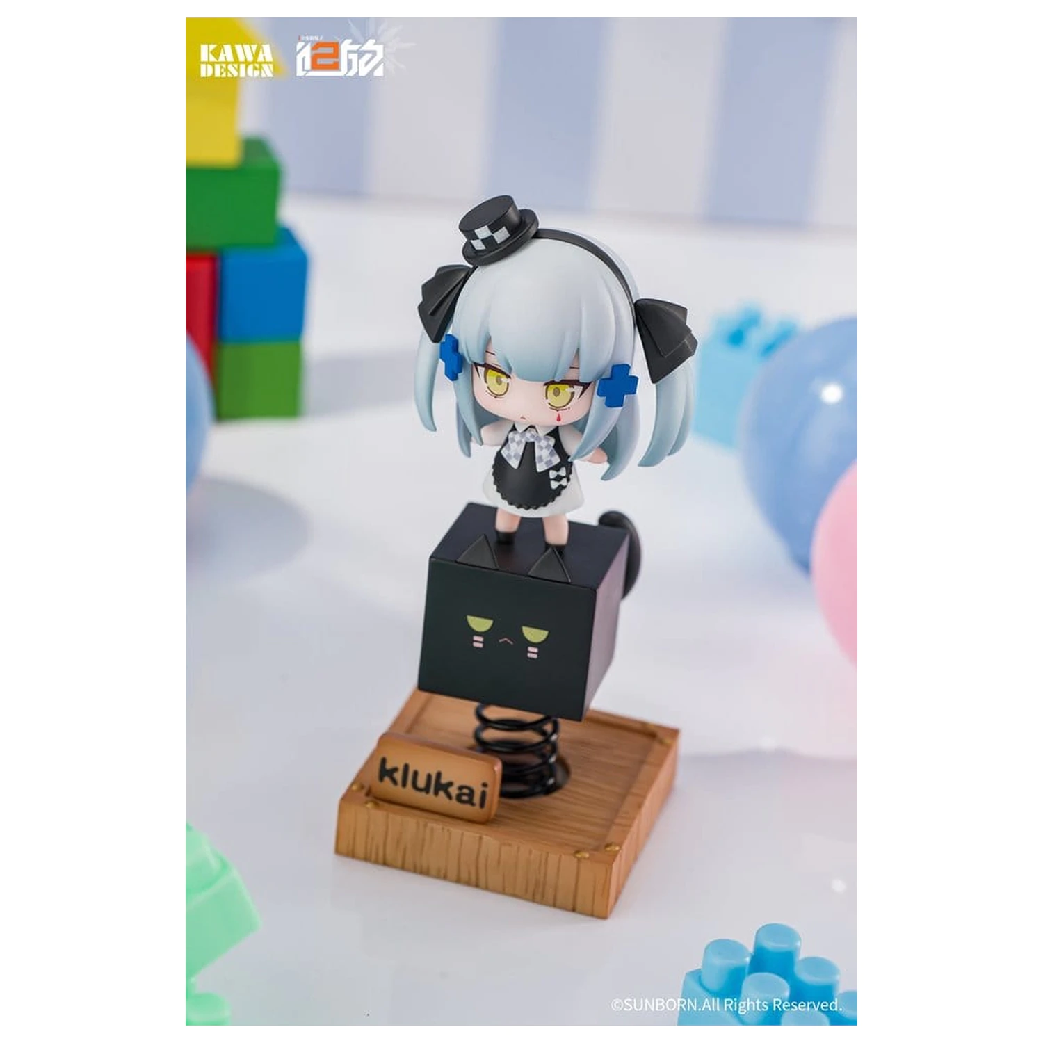 Girls' Frontline 2: Exilium PVC Figure Black Cat Klukai Spring 12 cm product photo