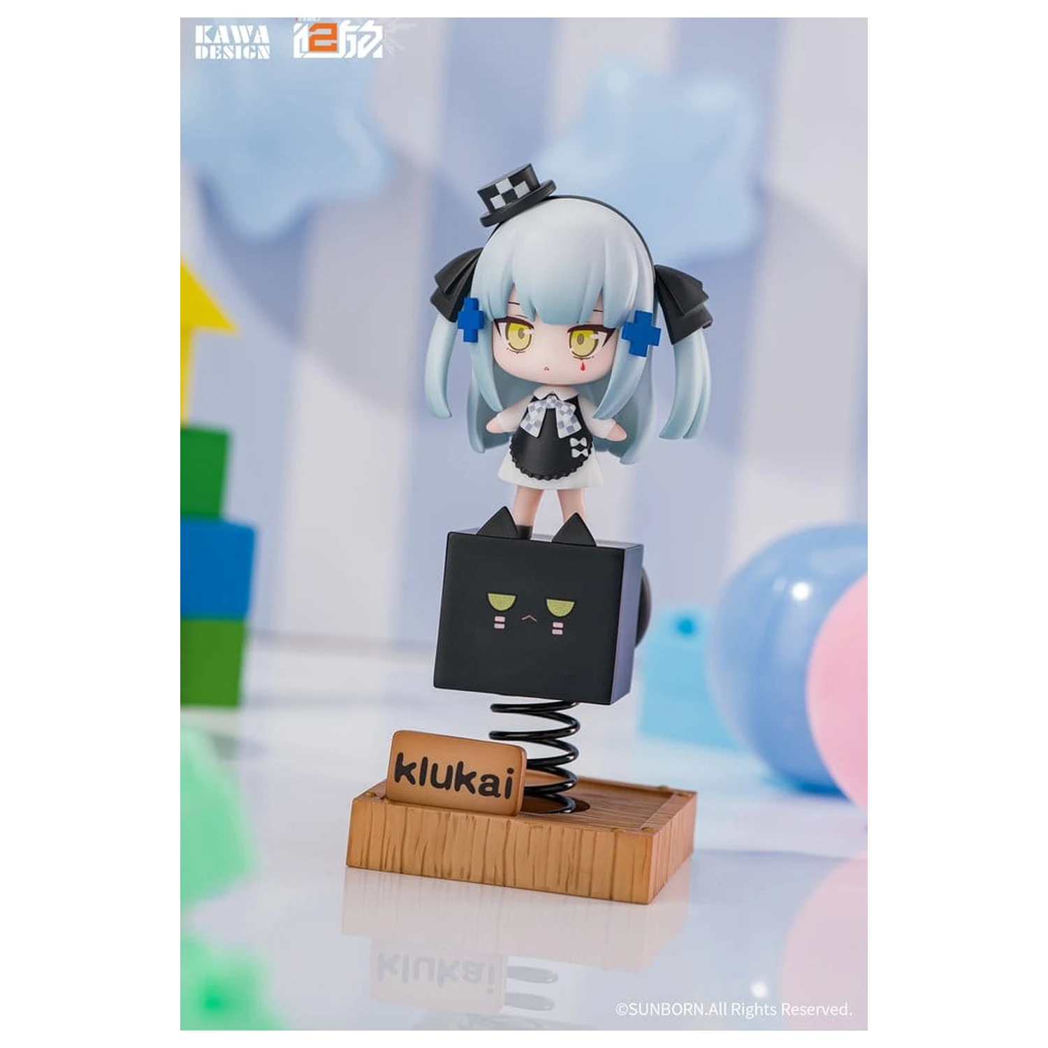 Girls' Frontline 2: Exilium PVC Figure Black Cat Klukai Spring 12 cm product photo