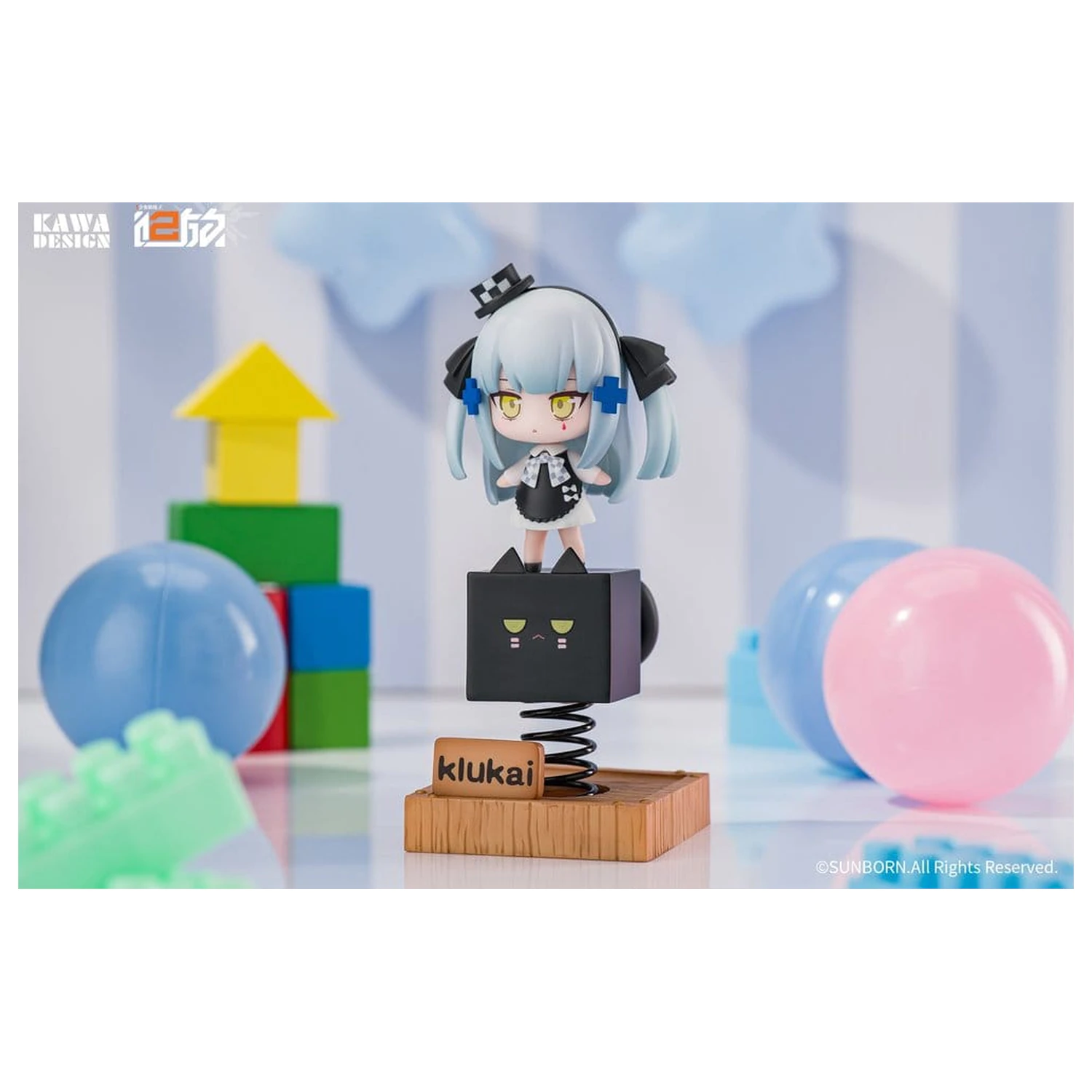 Girls' Frontline 2: Exilium PVC Figure Black Cat Klukai Spring 12 cm product photo