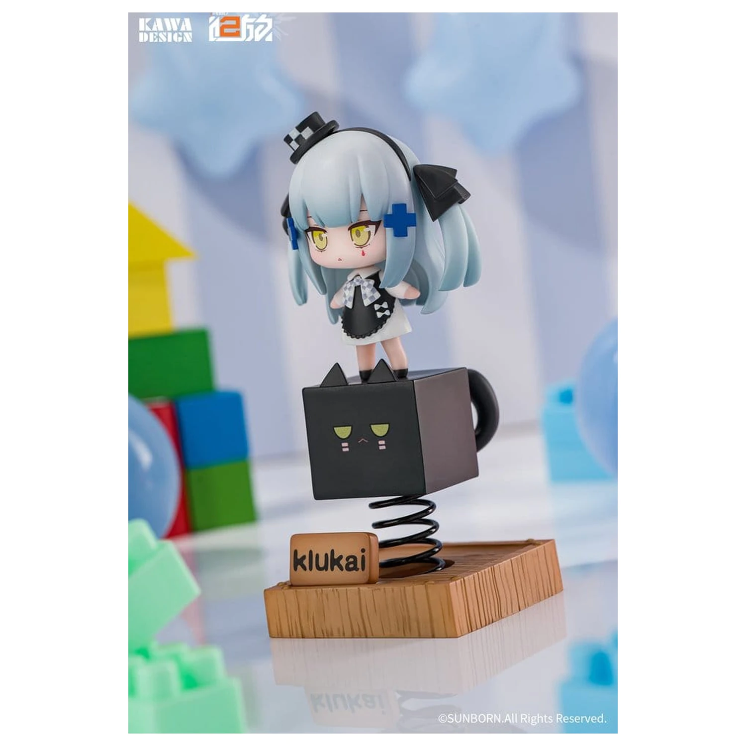 Girls' Frontline 2: Exilium PVC Figure Black Cat Klukai Spring 12 cm product photo