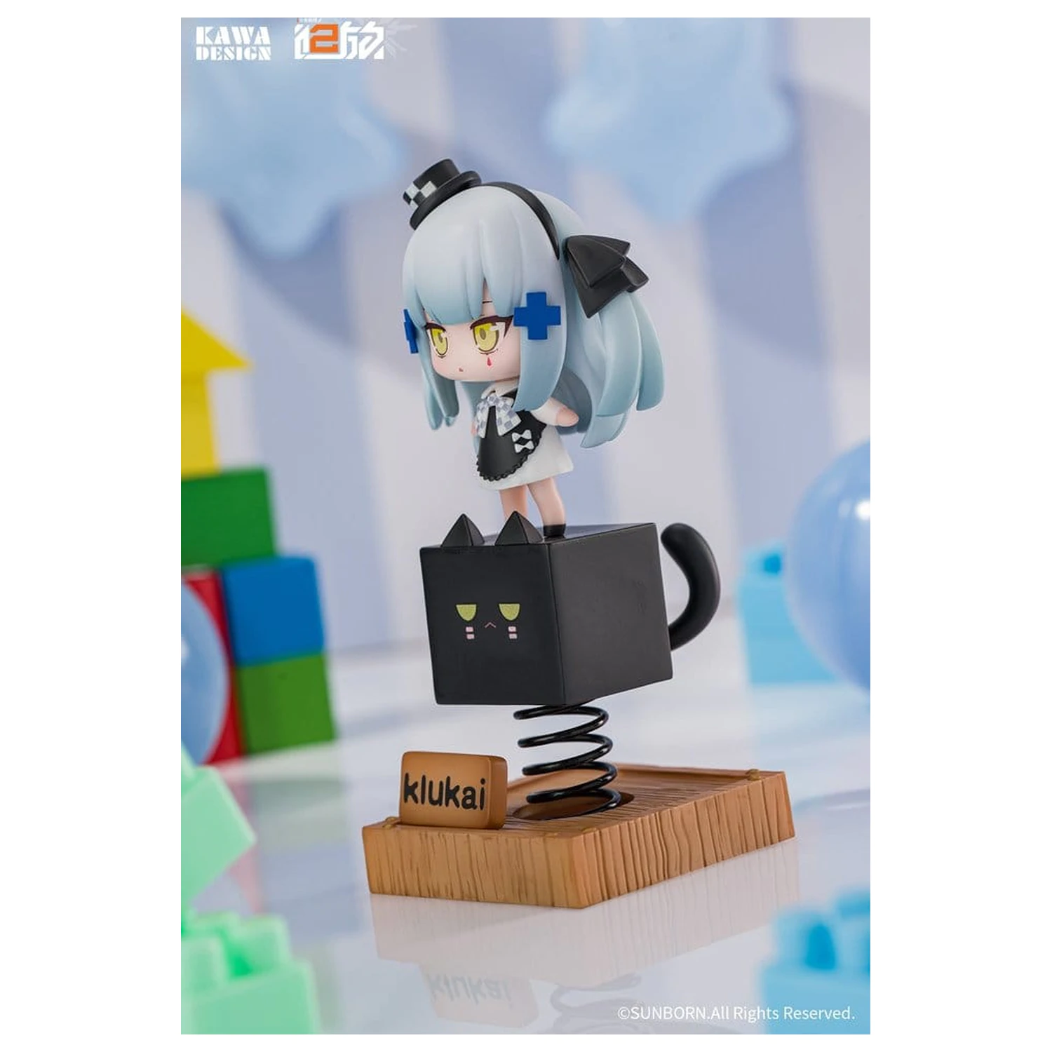 Girls' Frontline 2: Exilium PVC Figure Black Cat Klukai Spring 12 cm product photo