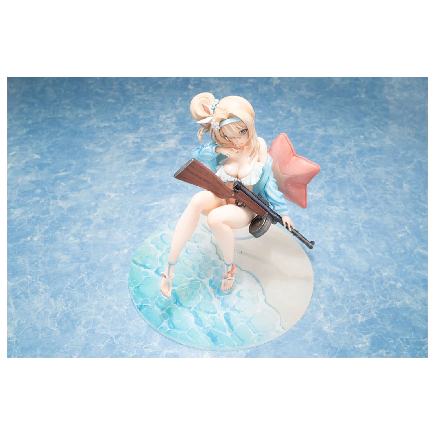 Girls´ Frontline 2: Exilium PVC Statue 1/6 Suomi Sparkling Ocean Ver. 20 cm      product photo