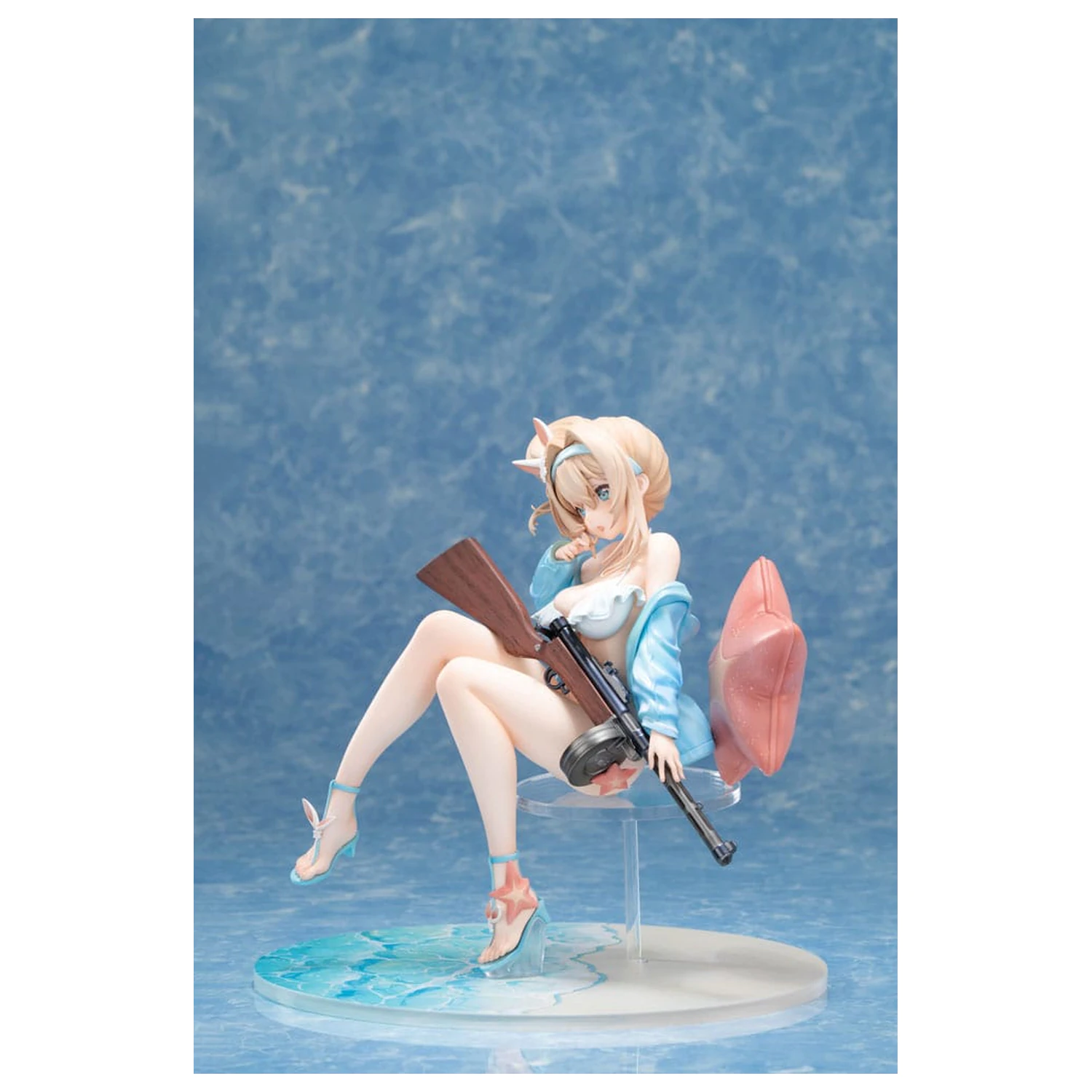 Girls´ Frontline 2: Exilium PVC Statue 1/6 Suomi Sparkling Ocean Ver. 20 cm      product photo