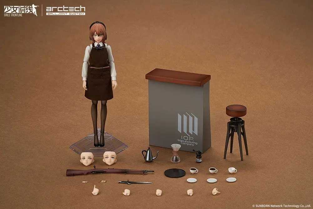 Girls Frontline Arctech Action Figure 1/7 Springfield Aromatic Silence Ver. 22 cm product photo