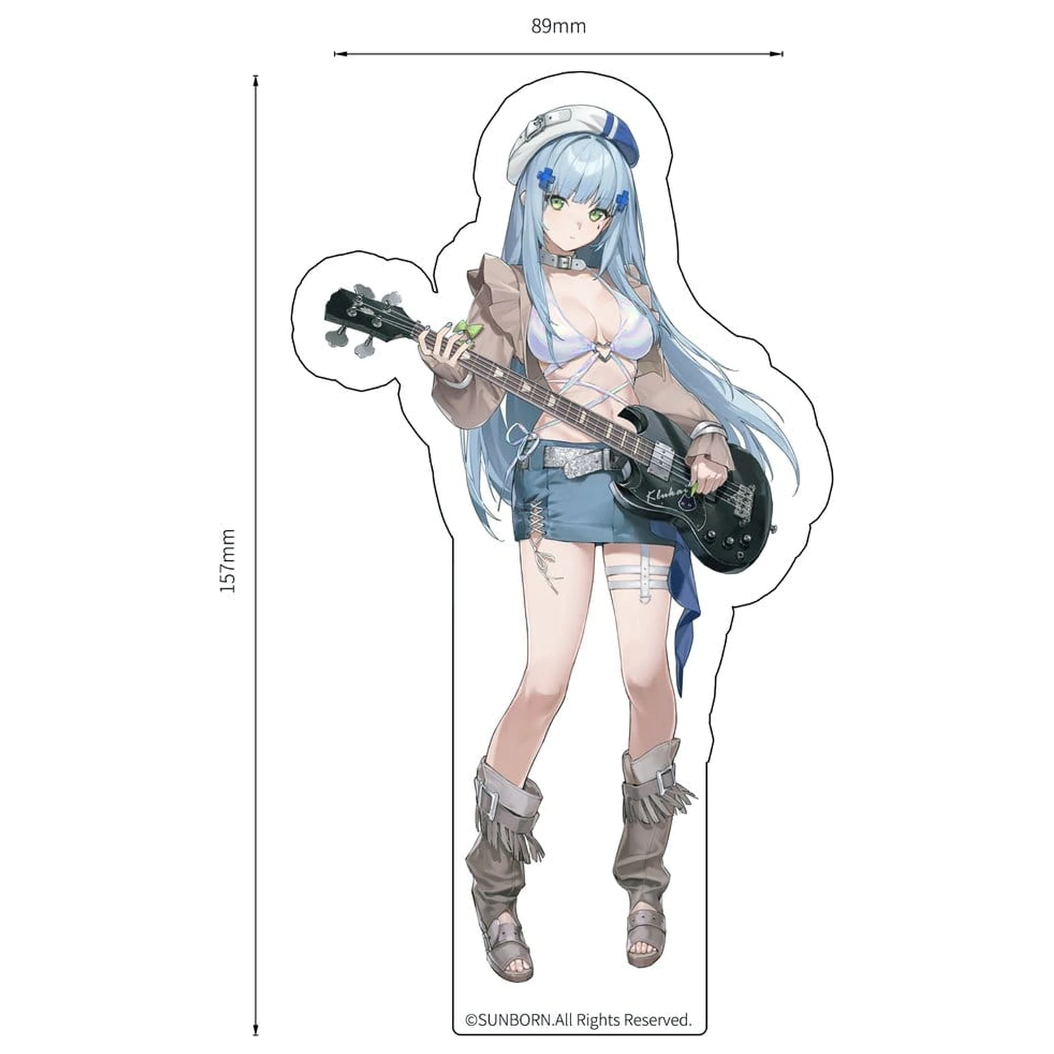 Girls Frontline Netsurou Kaisou Series PVC Figure 1/6 Klukai 10th Anniversary Ver. 28 cm product photo