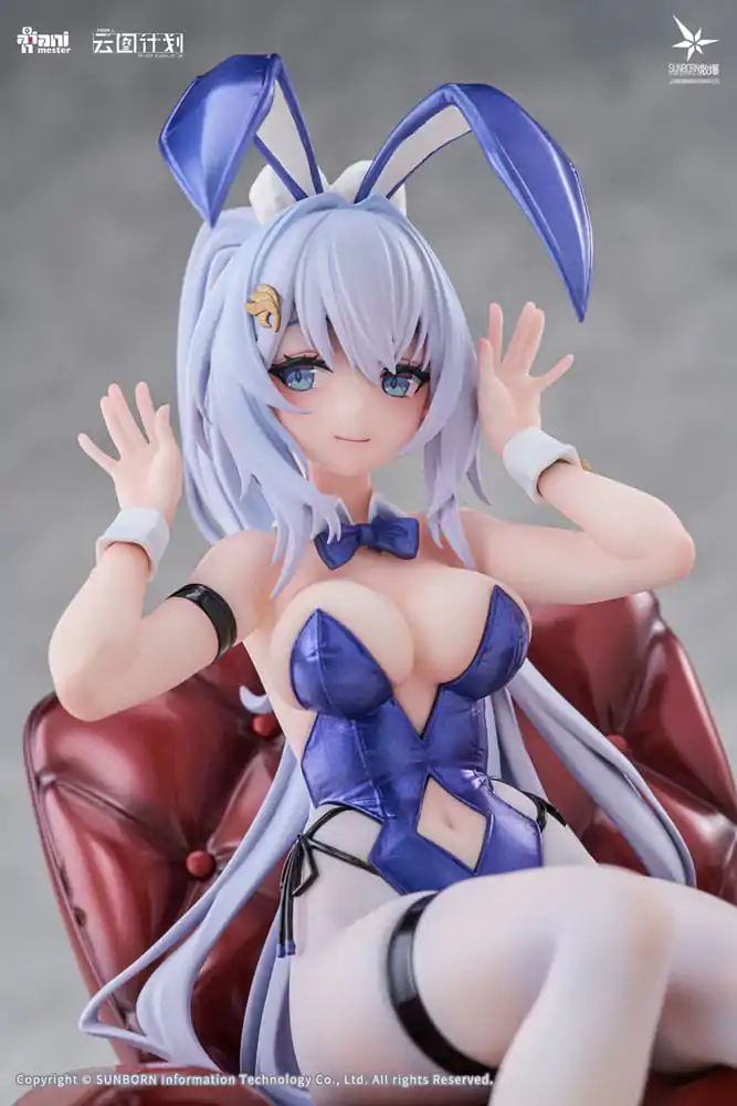Girls' Frontline: Neural Cloud Statue 1/7 Undine - Sweet Rabbit Symphony 17 cm product photo