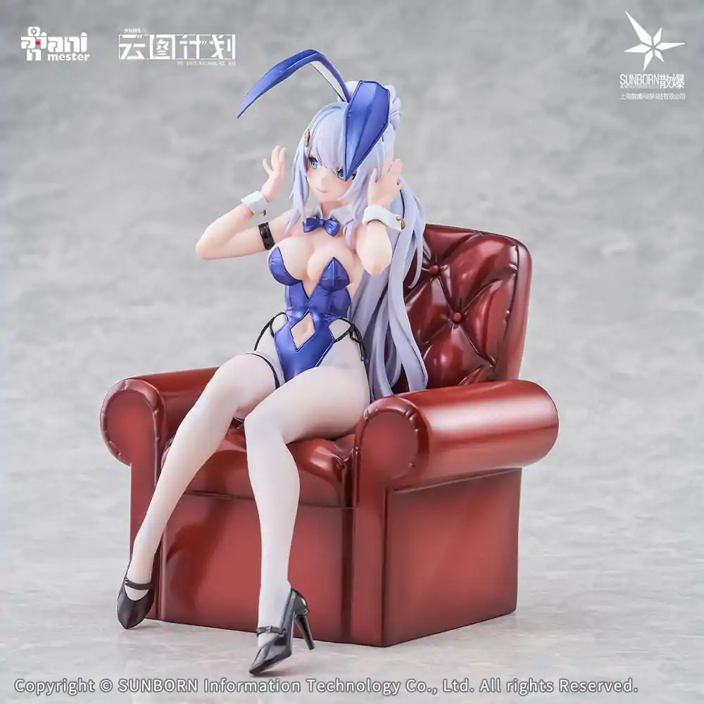 Girls' Frontline: Neural Cloud Statue 1/7 Undine - Sweet Rabbit Symphony 17 cm product photo