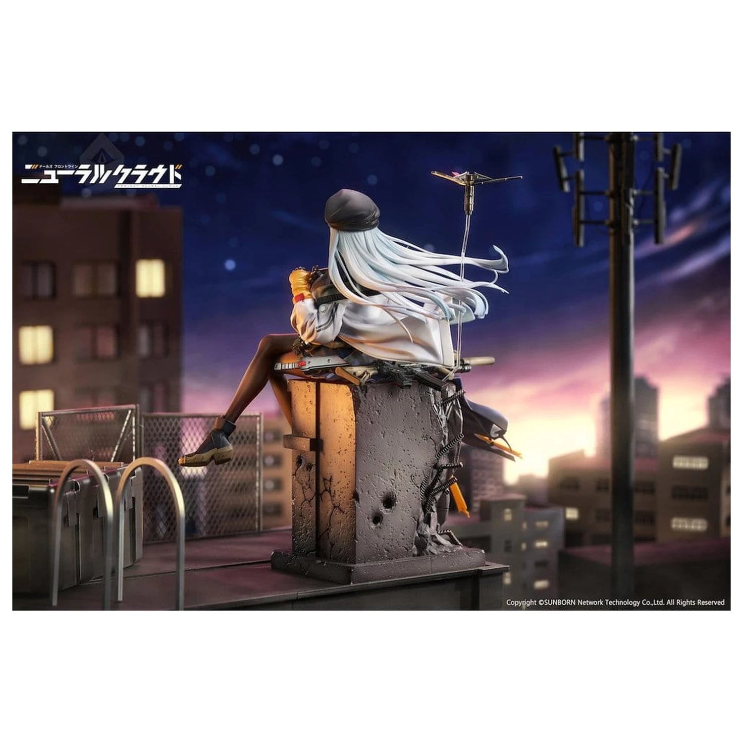 Girls' Frontline NeuralCloud PVC Figure 1/7 Klukai 27 cm product photo