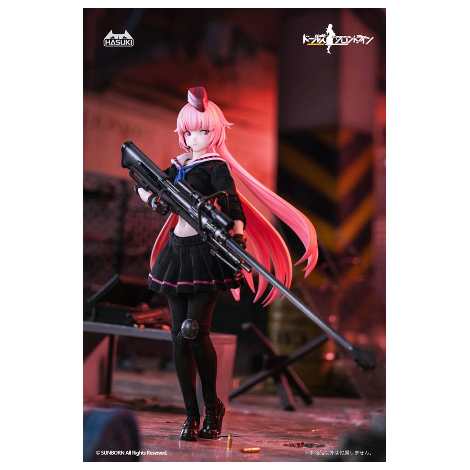 Girls´ Frontline Pocket Art Action Action Figure 1/12 PA011 NTW-20 16 cm     product photo