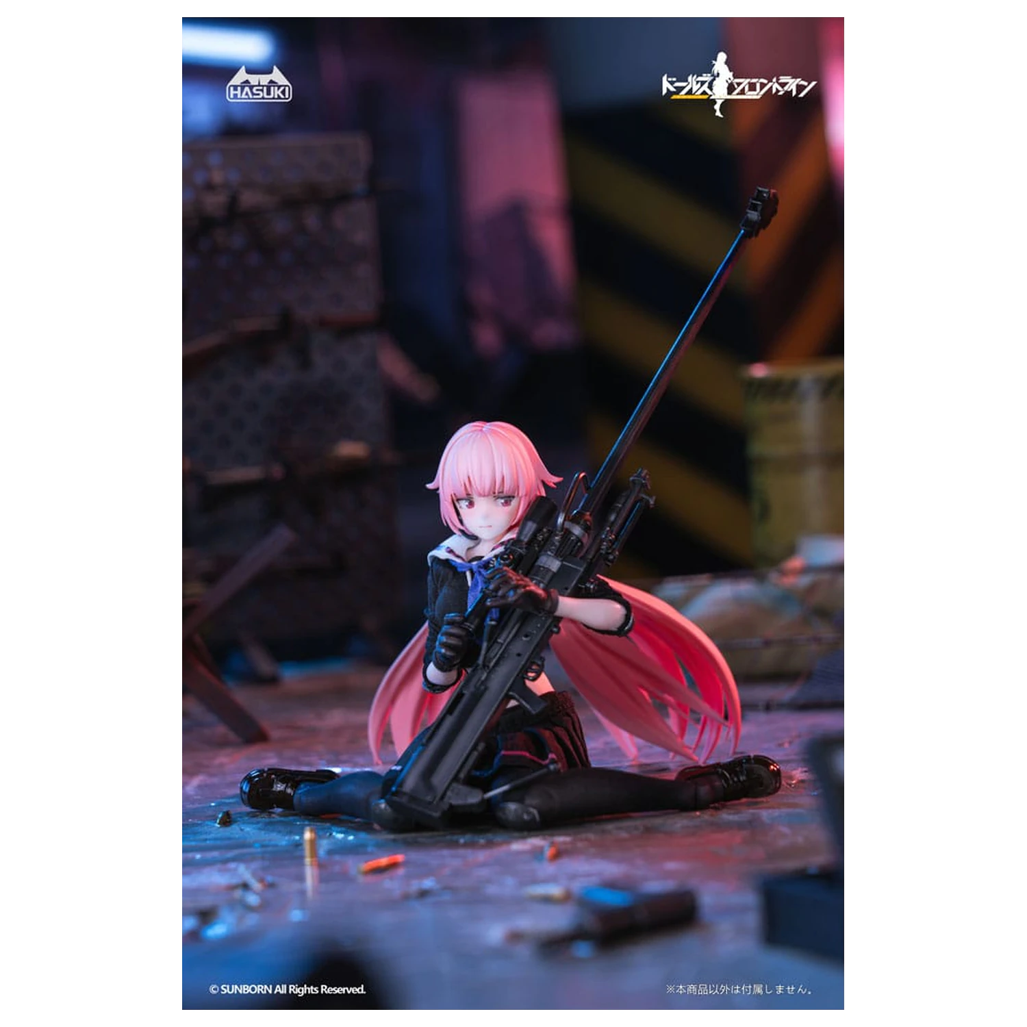 Girls´ Frontline Pocket Art Action Action Figure 1/12 PA011 NTW-20 16 cm     product photo