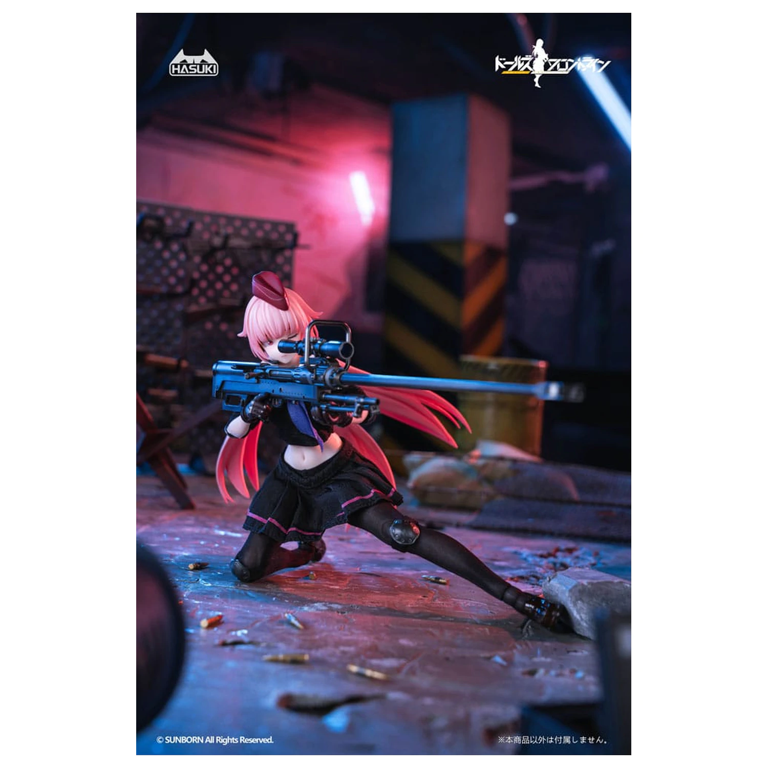 Girls´ Frontline Pocket Art Action Action Figure 1/12 PA011 NTW-20 16 cm     product photo