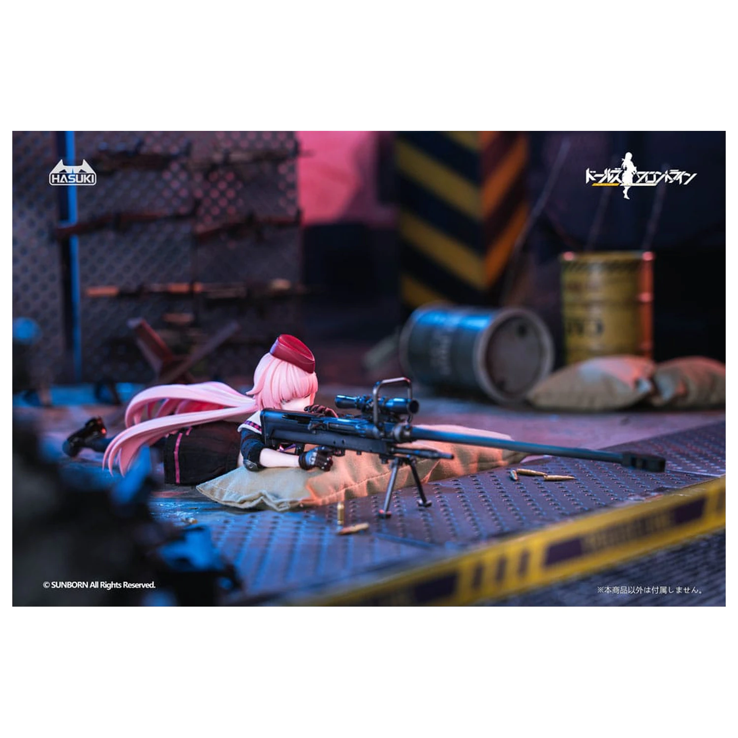 Girls´ Frontline Pocket Art Action Action Figure 1/12 PA011 NTW-20 16 cm     product photo