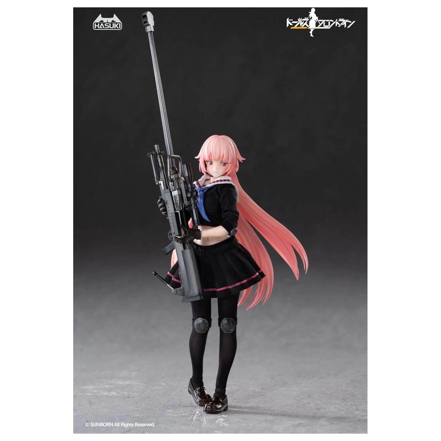 Girls´ Frontline Pocket Art Action Action Figure 1/12 PA011 NTW-20 16 cm     product photo