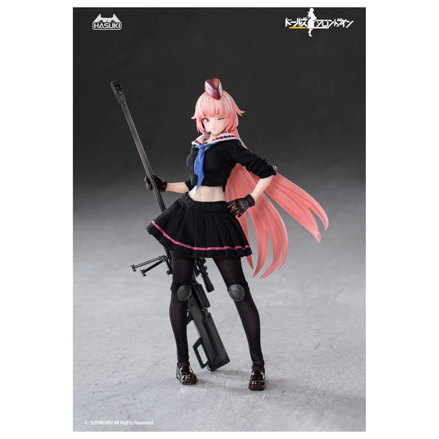Girls´ Frontline Pocket Art Action Action Figure 1/12 PA011 NTW-20 16 cm     product photo