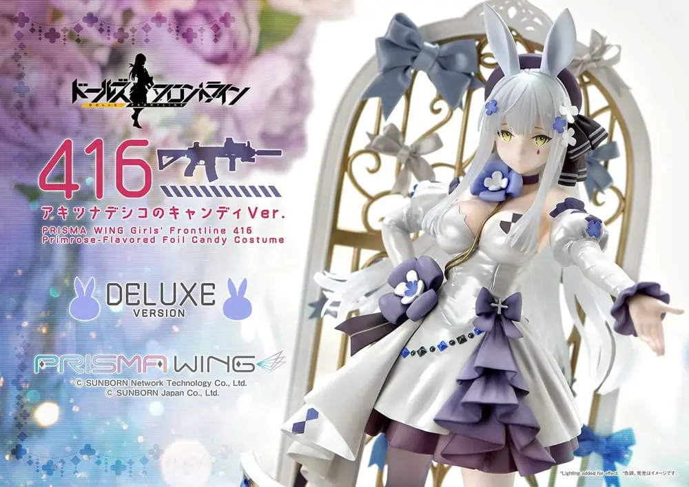 Girls' Frontline Prisma Wing PVC Statue 1/7 Primrose-Flavored Foil Candy Costume Deluxe Version 25 cm termékfotó