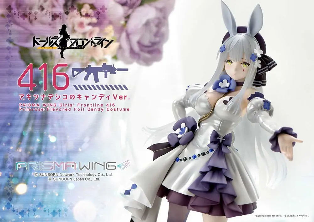 Girls' Frontline Prisma Wing PVC Statue 1/7 Primrose-Flavored Foil Candy Costume 25 cm product photo