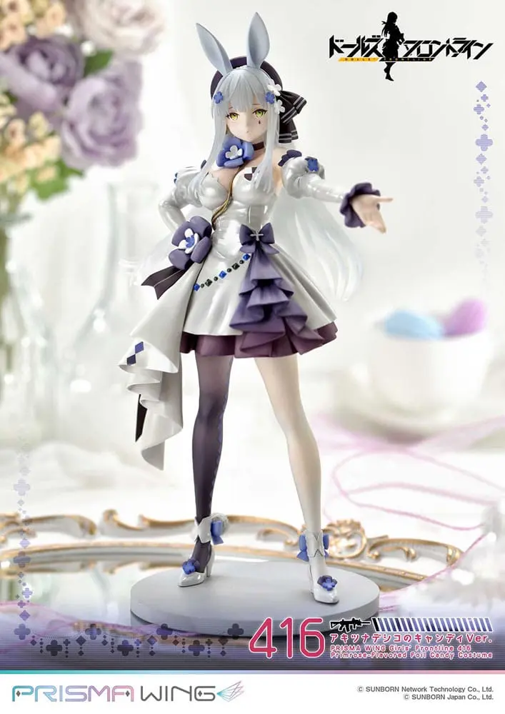 Girls' Frontline Prisma Wing PVC Statue 1/7 Primrose-Flavored Foil Candy Costume 25 cm product photo