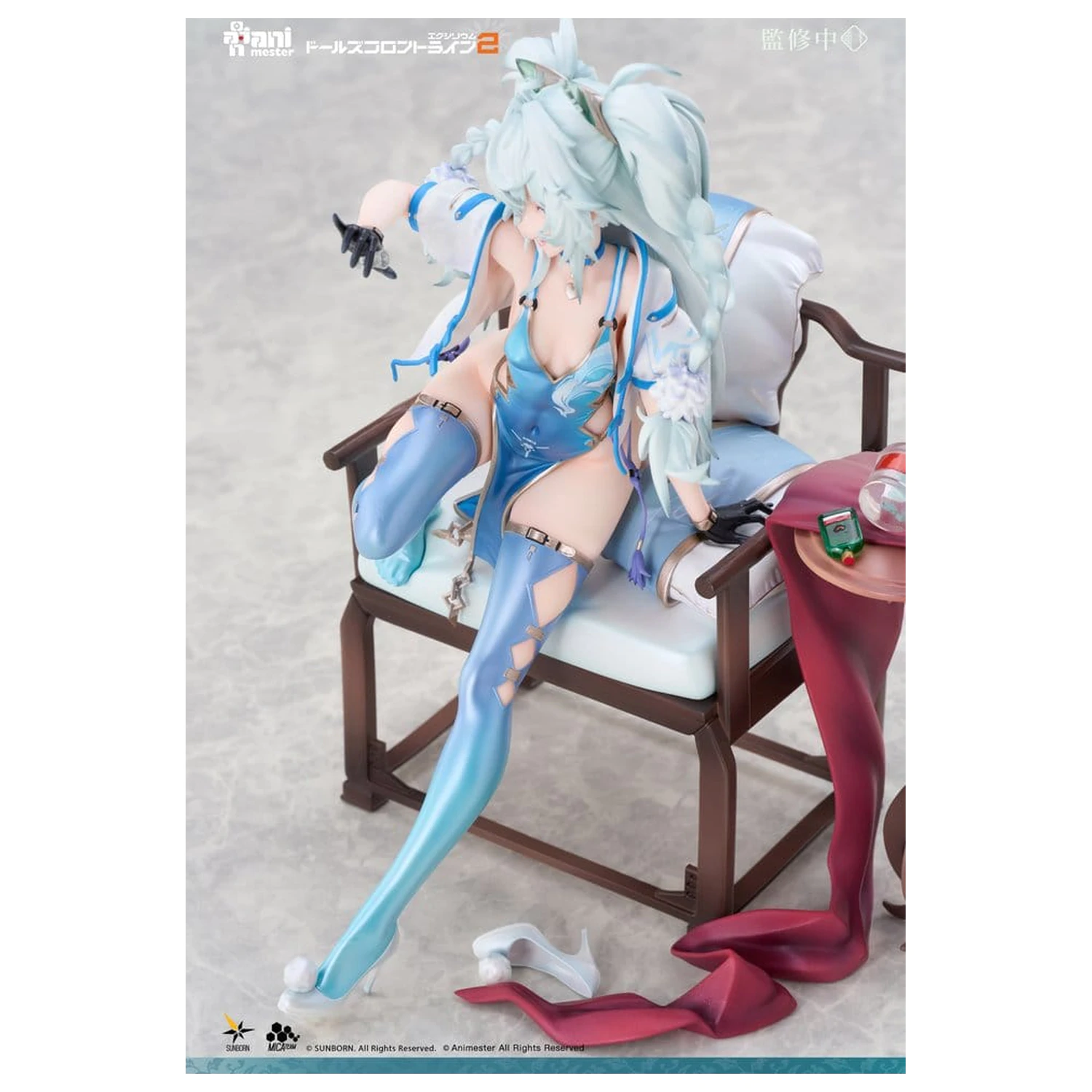 Girls Frontline PVC Figure 1/7 Florence Alluring Larkspur 20 cm product photo