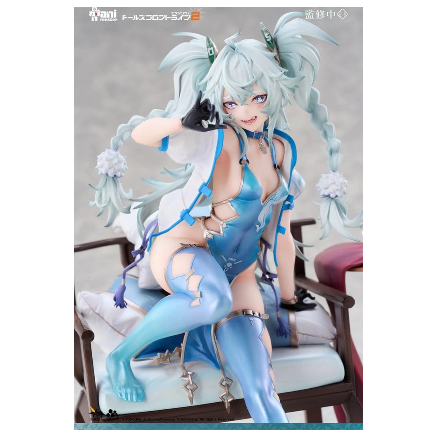 Girls Frontline PVC Figure 1/7 Florence Alluring Larkspur 20 cm product photo