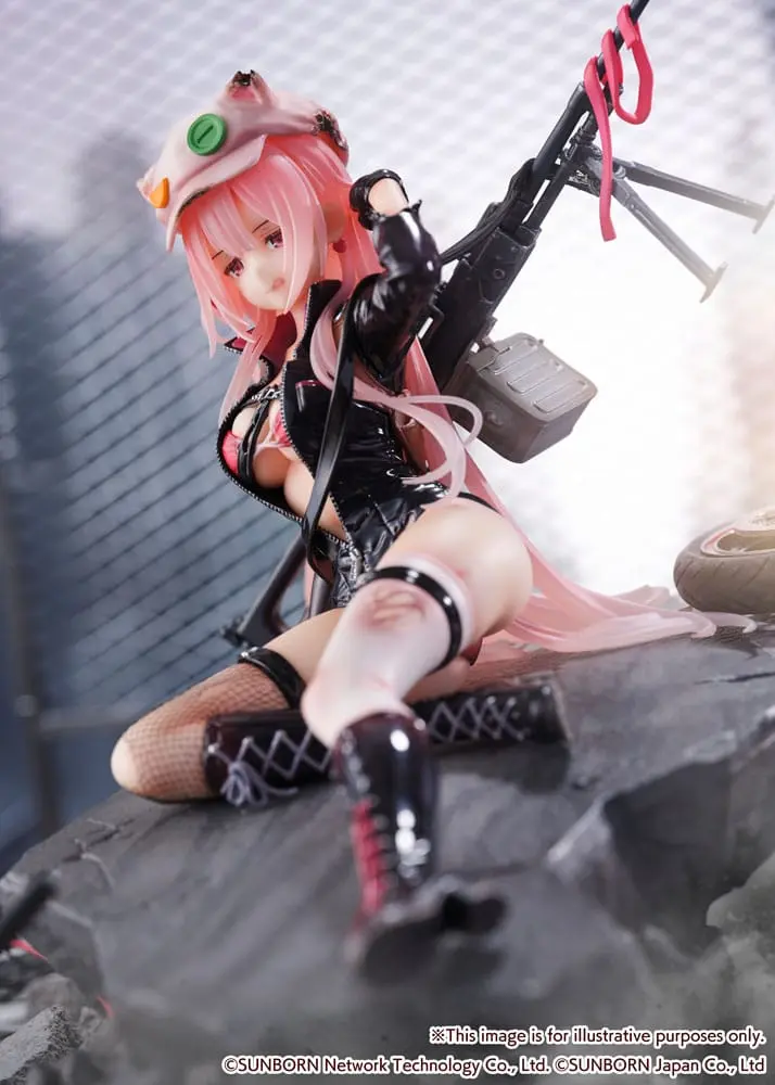 Girls' Frontline SHIBUYA SCRAMBLE FIGURE PVC Statue 1/7 UKM-2000 Gale Lightning -Wounded Ver.- 20 cm termékfotó