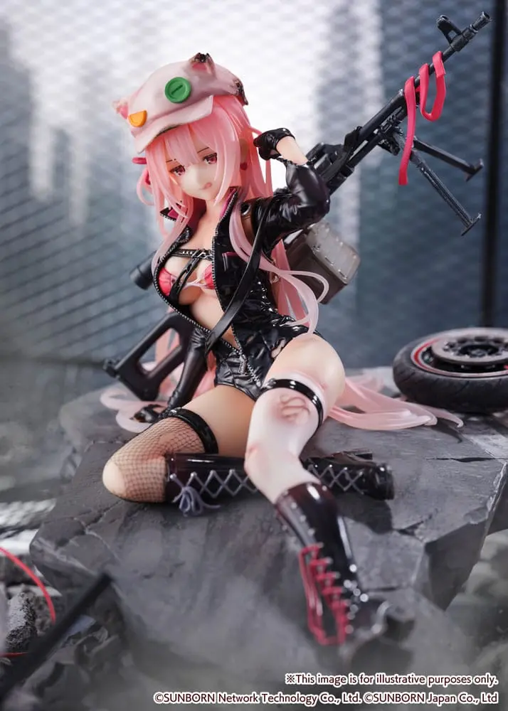 Girls' Frontline SHIBUYA SCRAMBLE FIGURE PVC Statue 1/7 UKM-2000 Gale Lightning -Wounded Ver.- 20 cm termékfotó