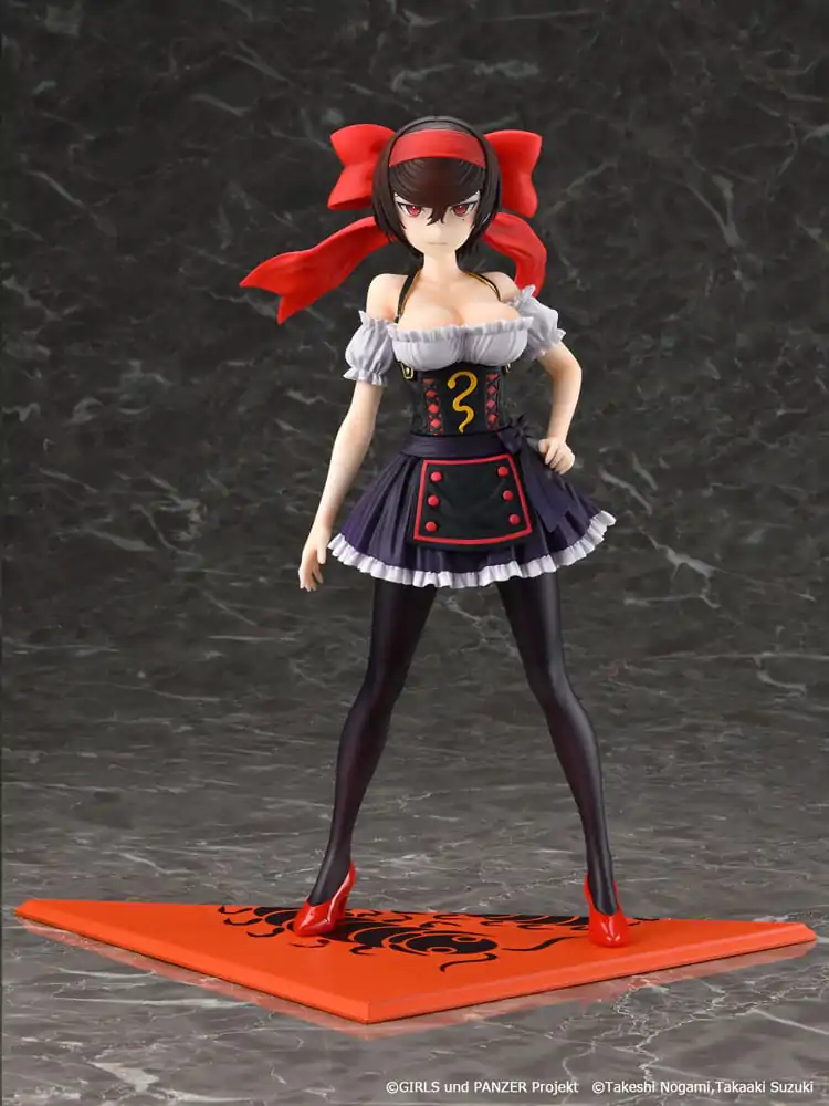 Girls und Panzer Statue 1/6 Tsuruki Shizuka Dirndl Ver. 23 cm    product photo