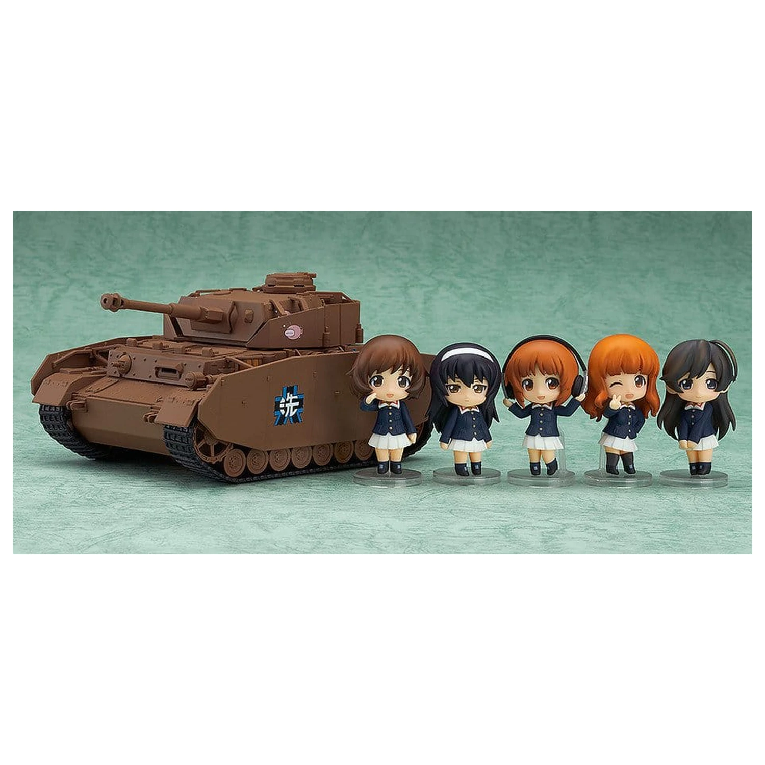 Girls und Panzer das Finale Nendoroid More Vehicle Panzer Kampfwagen IV Ausf.D (H Ver.) 8 cm product photo