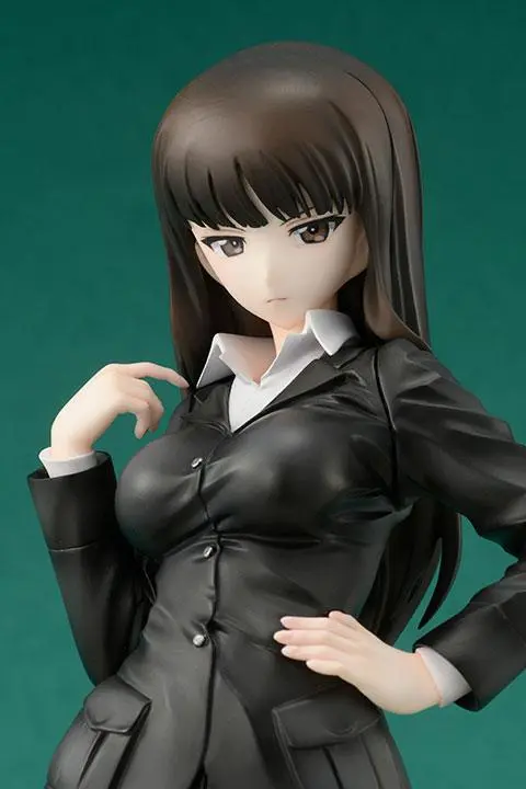 Girls und Panzer das Finale PVC Statue 1/7 Shiho Nishizumi 24 cm product photo