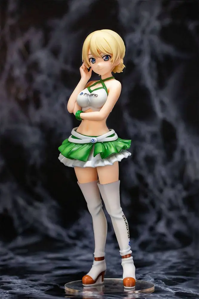 Girls und Panzer der Film x Pacific Racing Team Statue 1/5 Darjeeling Race Queen Ver. 31 cm product photo