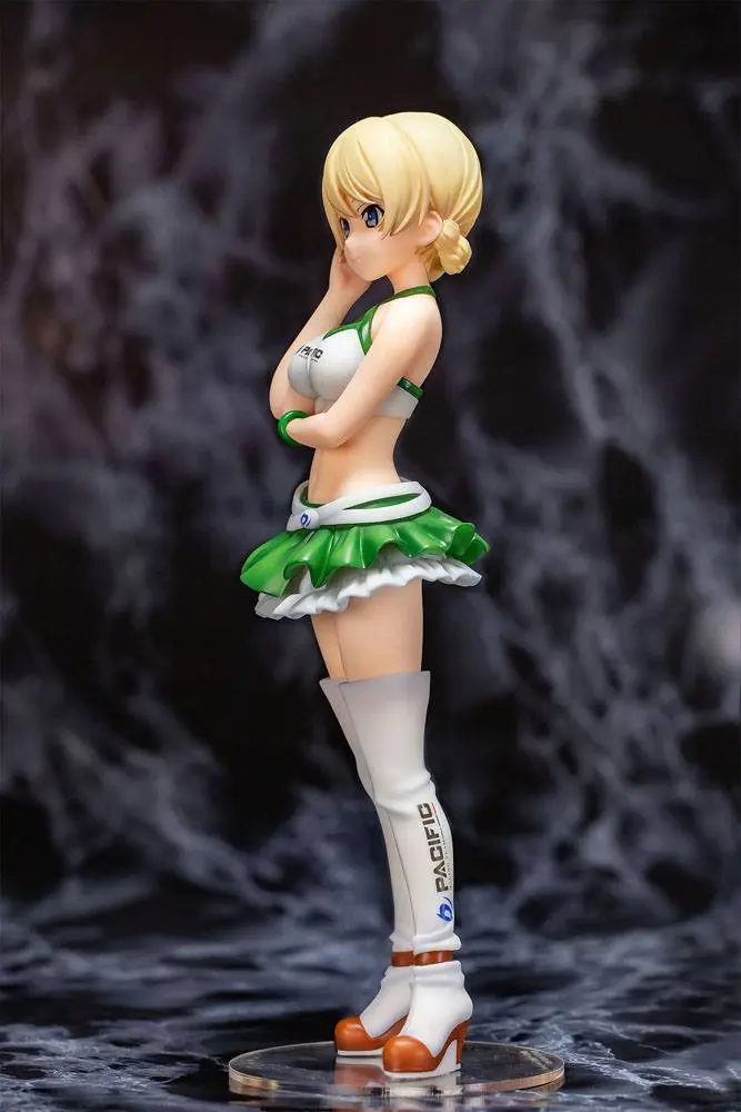 Girls und Panzer der Film x Pacific Racing Team Statue 1/5 Darjeeling Race Queen Ver. 31 cm product photo