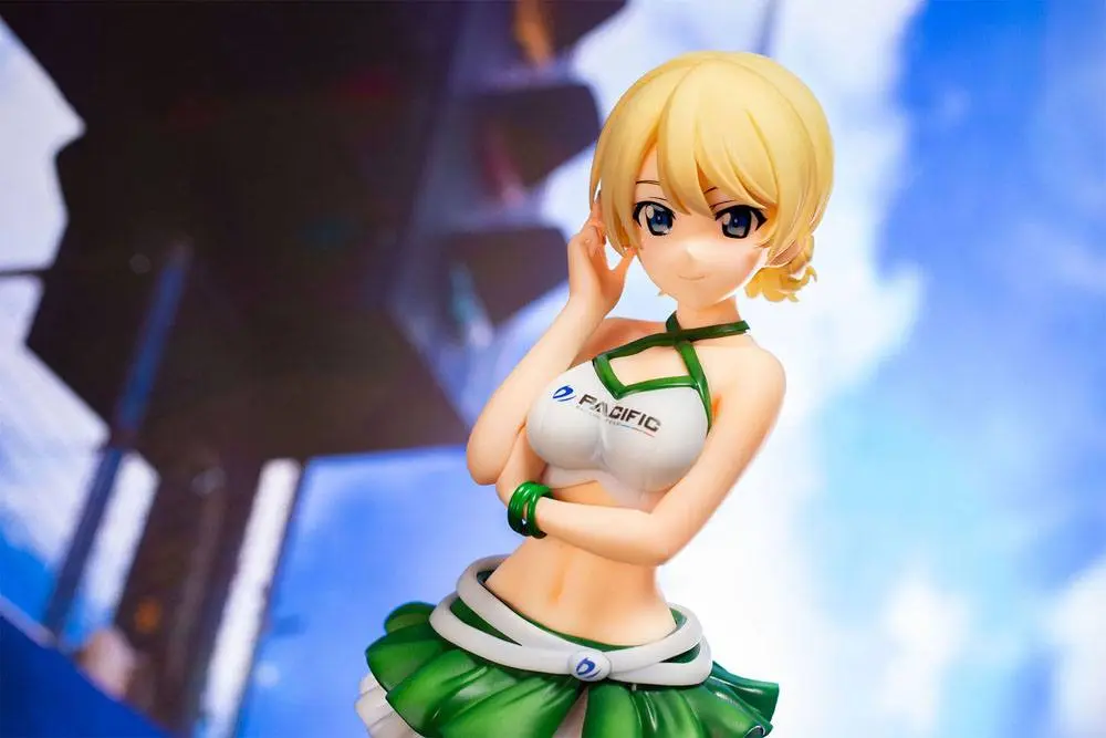 Girls und Panzer der Film x Pacific Racing Team Statue 1/5 Darjeeling Race Queen Ver. 31 cm product photo