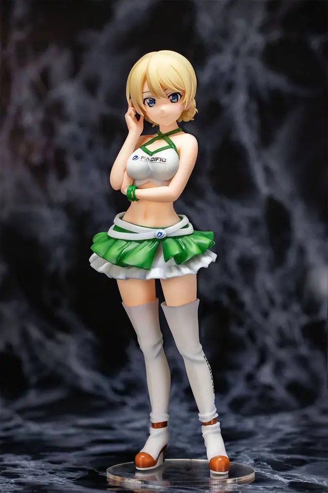 Girls und Panzer der Film x Pacific Racing Team Statue 1/5 Darjeeling Race Queen Ver. 31 cm product photo