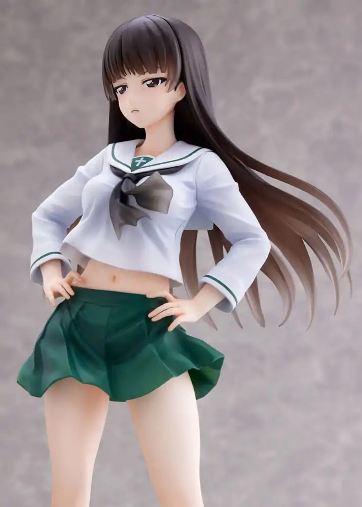 Girls und Panzer Senshadou Daisakusen! PVC Statue 1/7 Shiho Nishizumi Oarai Girls High 25 cm termékfotó