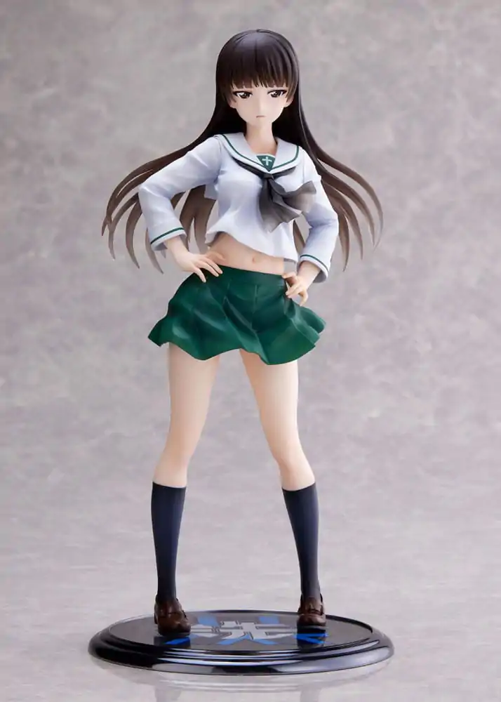 Girls und Panzer Senshadou Daisakusen! PVC Statue 1/7 Shiho Nishizumi Oarai Girls High 25 cm termékfotó