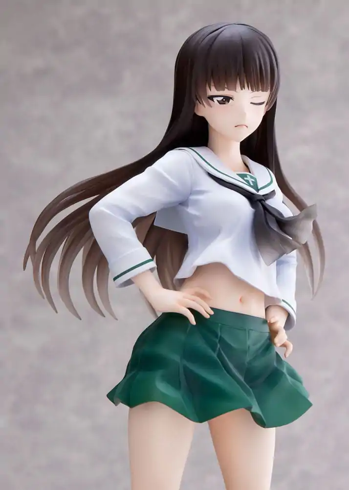 Girls und Panzer Senshadou Daisakusen! PVC Statue 1/7 Shiho Nishizumi Oarai Girls High 25 cm termékfotó