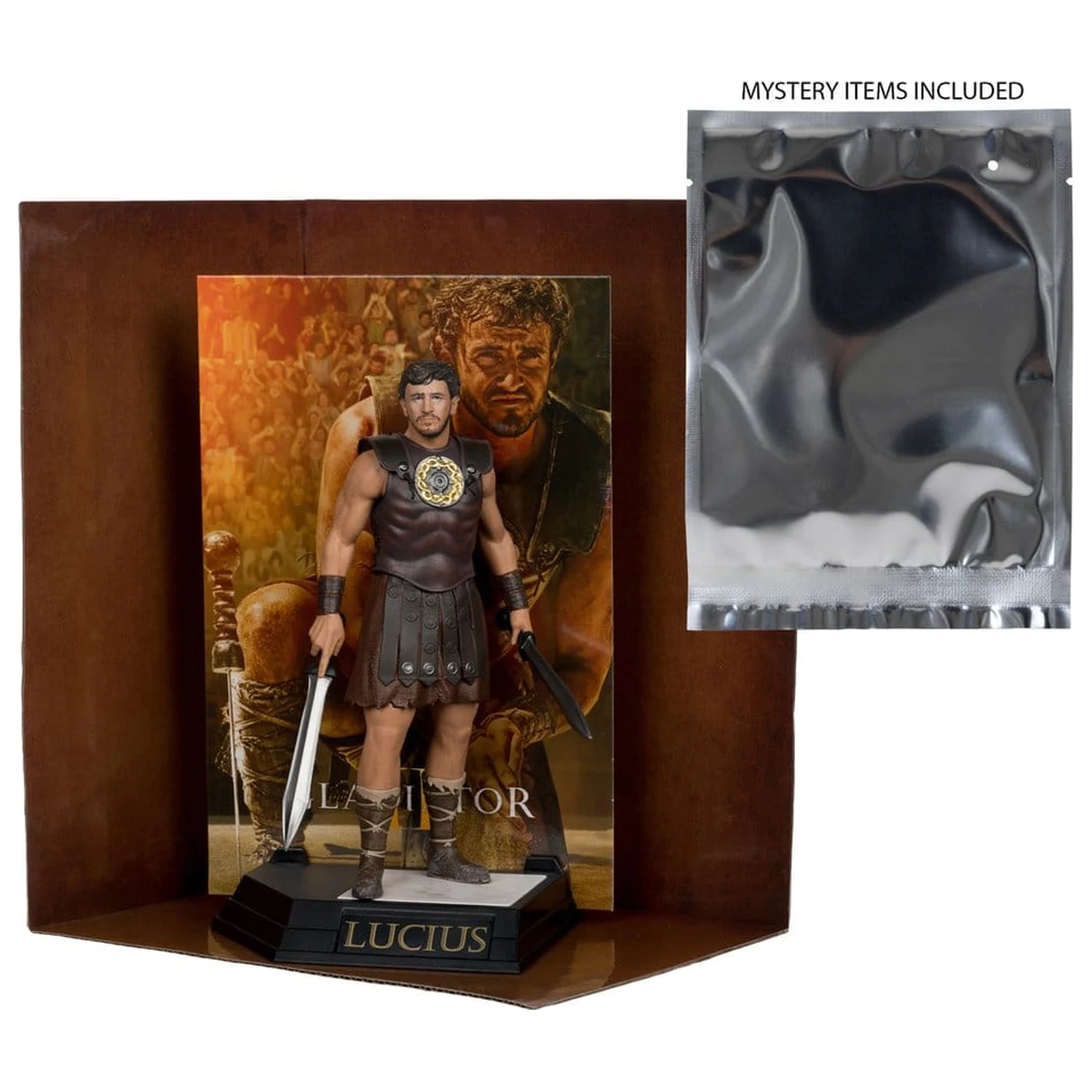 Gladiator II Movie Maniacs Statue Lucius 16 cm product photo