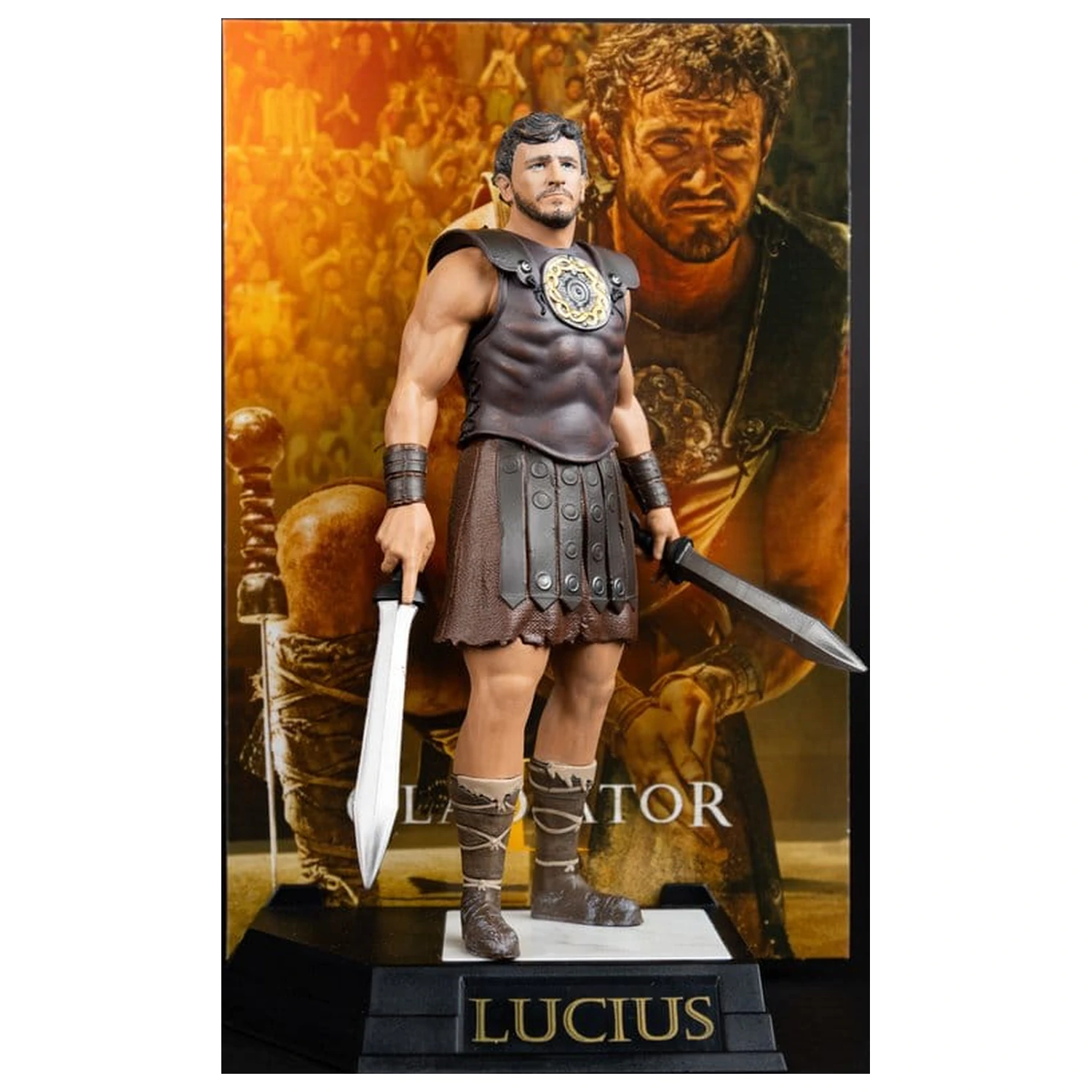 Gladiator II Movie Maniacs Statue Lucius 16 cm product photo