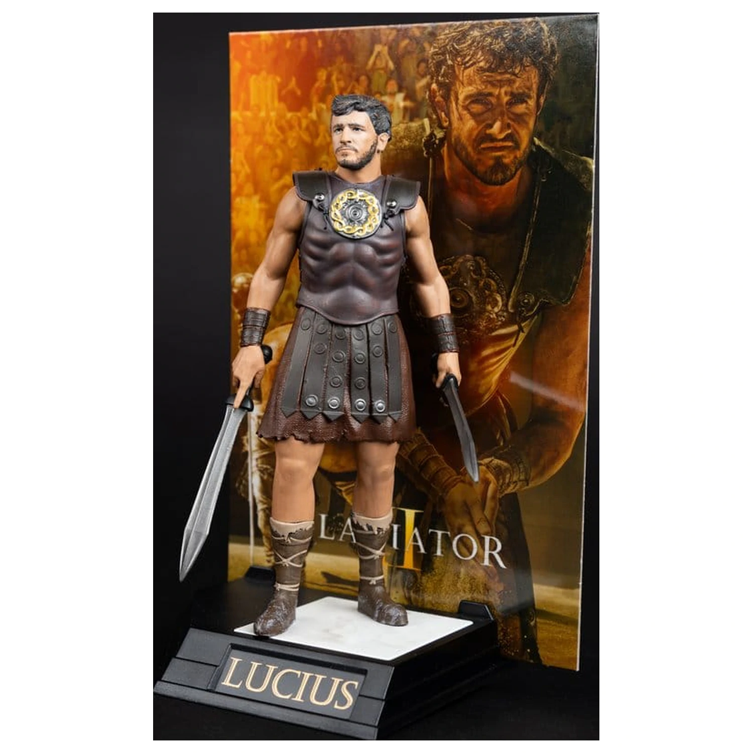 Gladiator II Movie Maniacs Statue Lucius 16 cm product photo