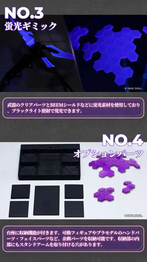 GN Project Action Figure 1/12 BEE-04R Argidae Girl Ruririn 17 cm product photo