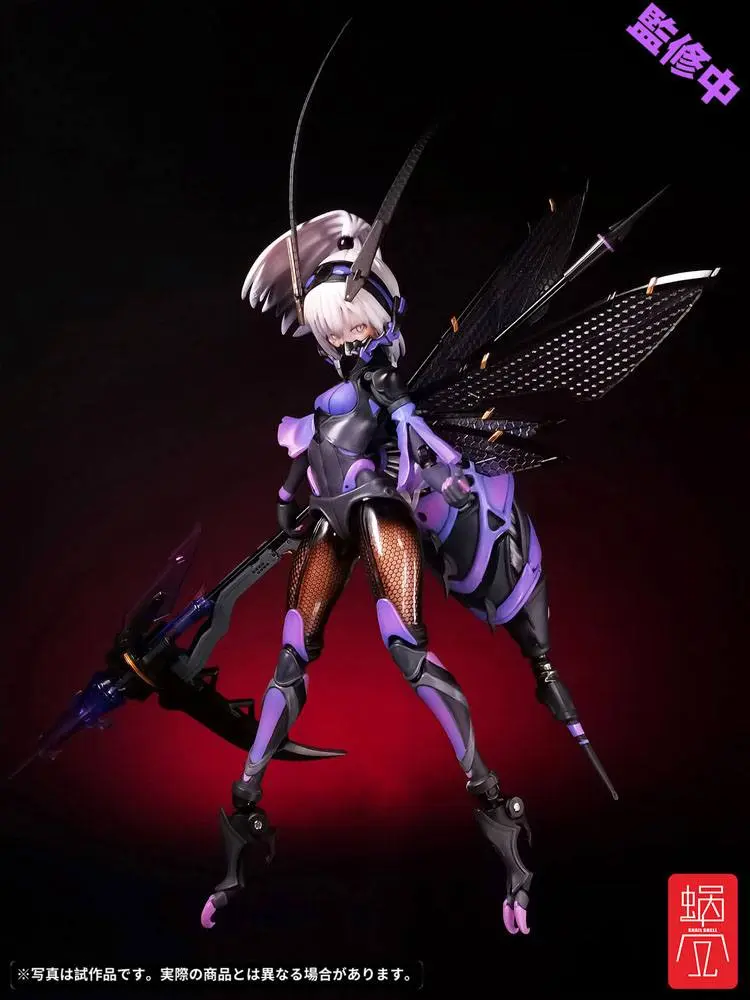 GN Project Action Figure 1/12 BEE-04R Argidae Girl Ruririn 17 cm product photo
