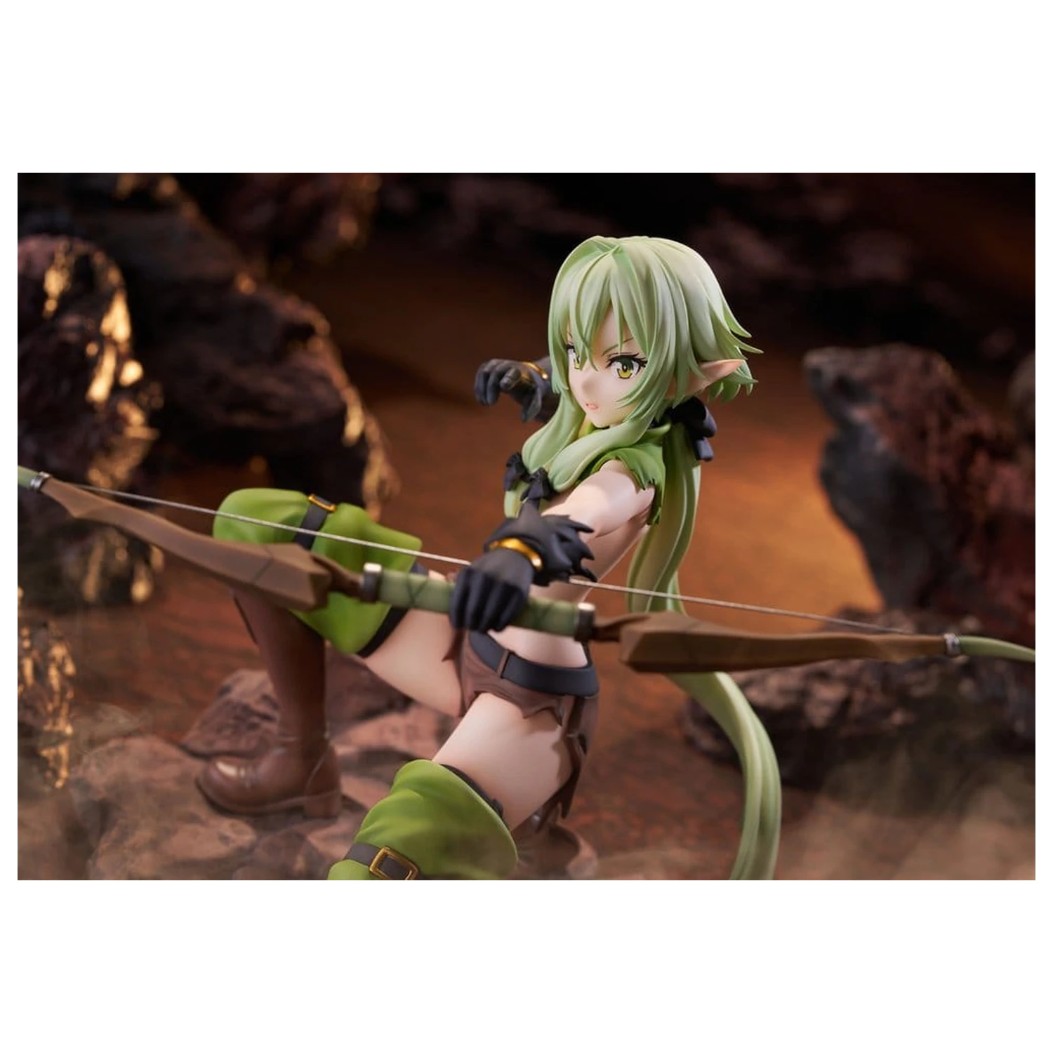 Goblin Slayer II PVC Figure 1/7 High Elf Archer battle with goblins Ver. AmiAmi Limited Edition 16 cm product photo