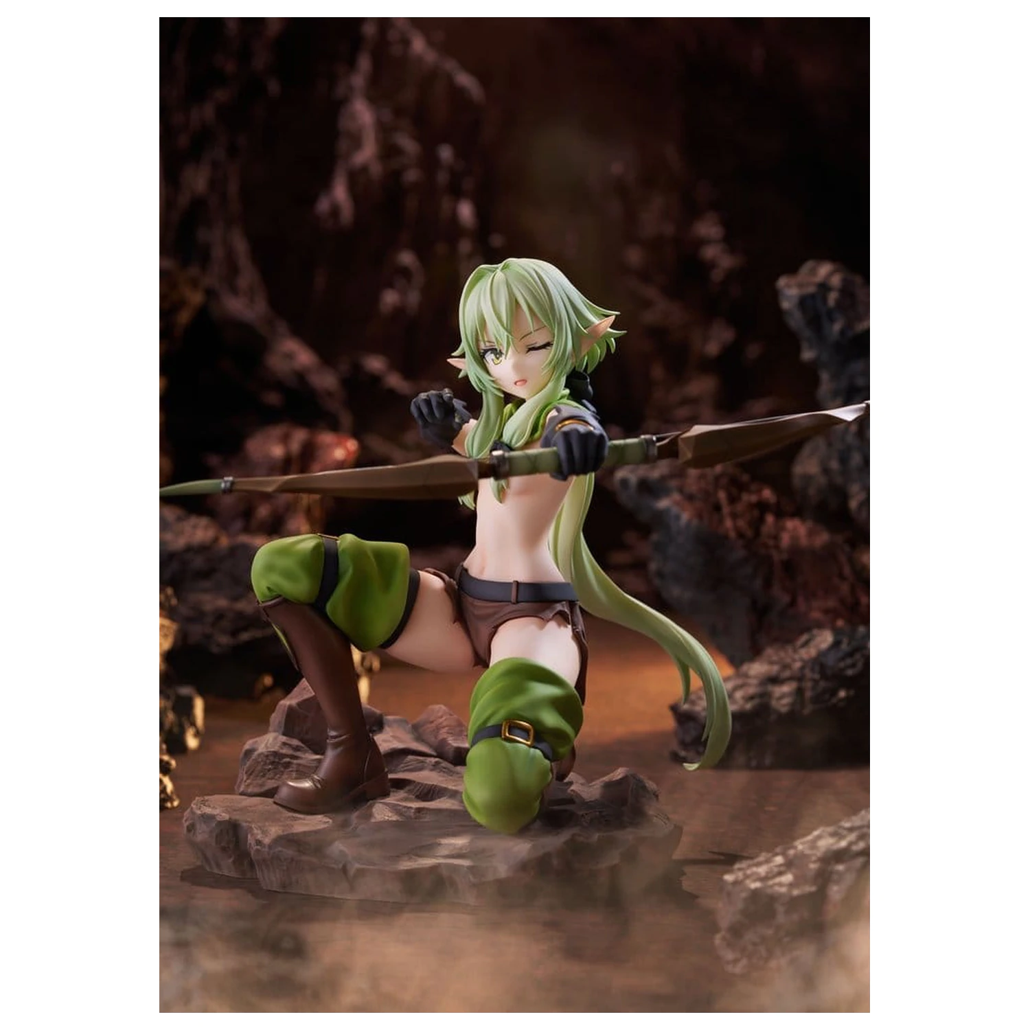 Goblin Slayer II PVC Figure 1/7 High Elf Archer battle with goblins Ver. AmiAmi Limited Edition 16 cm product photo