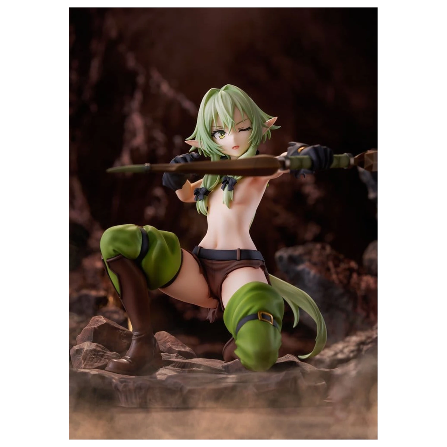 Goblin Slayer II PVC Figure 1/7 High Elf Archer battle with goblins Ver. AmiAmi Limited Edition 16 cm product photo