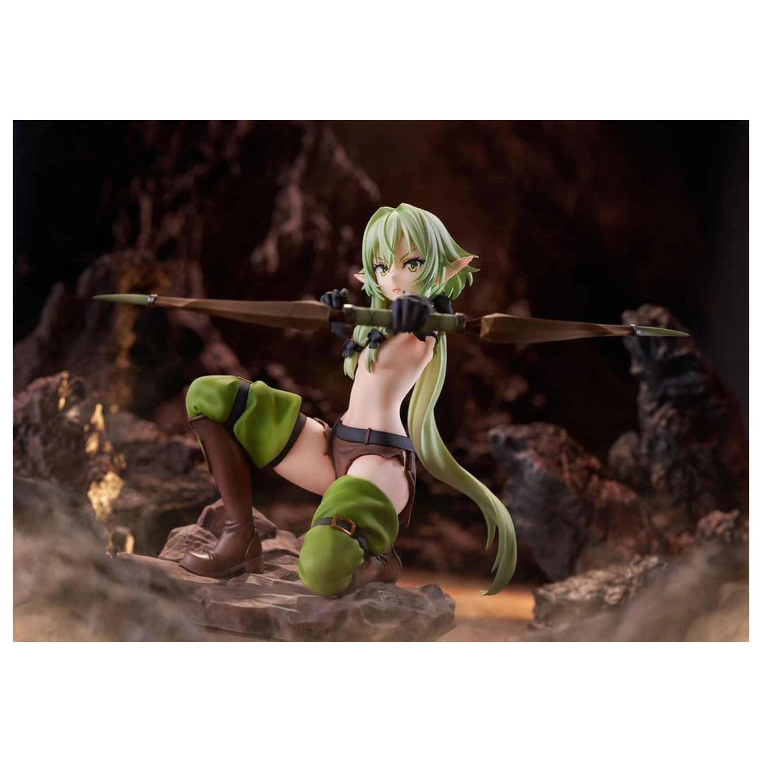 Goblin Slayer II PVC Figure 1/7 High Elf Archer battle with goblins Ver. AmiAmi Limited Edition 16 cm product photo